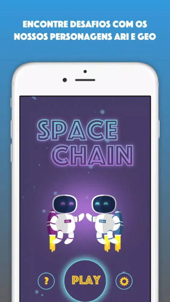 ภาพหน้าจอของ Space Chain