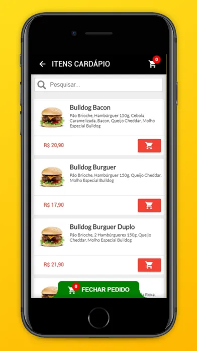 Captures d'écran de Bulldog Burguer