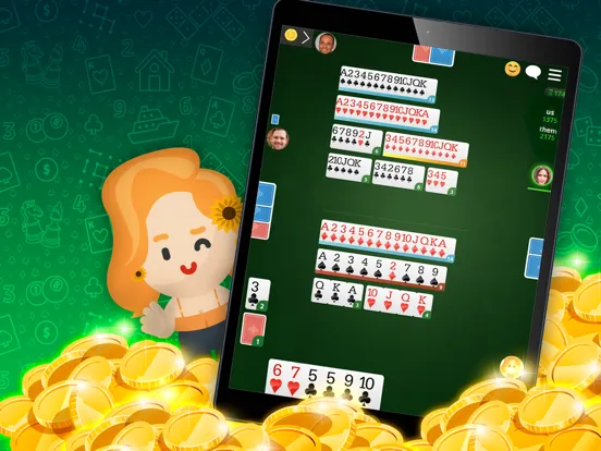 Скриншоты Buraco MegaJogos: Cartas iPad 