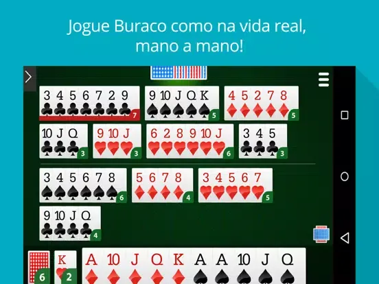 Capturas de tela do Buraco Mano a Mano iPad 