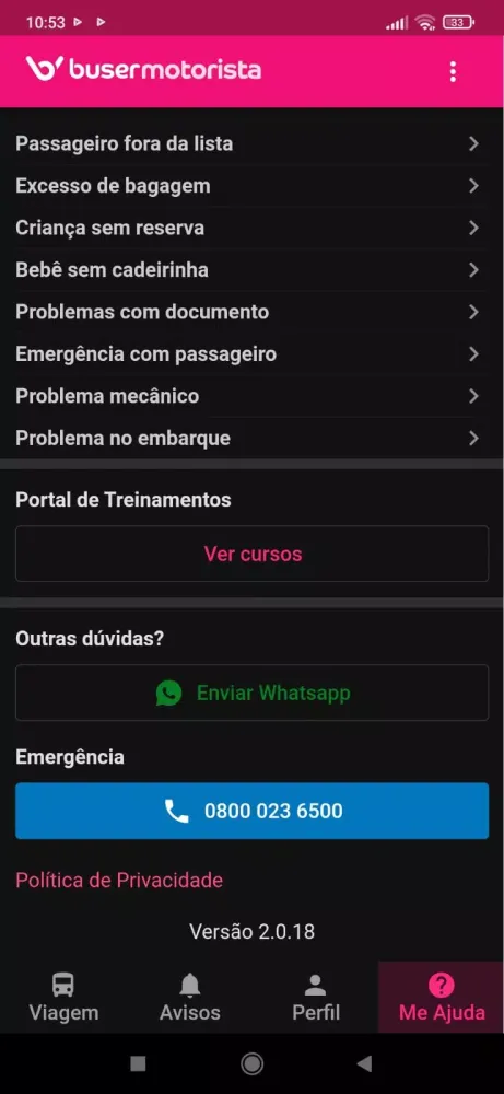 Buser Parceiros Screenshots