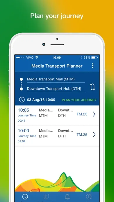 Capturas de pantalla de Media Transport Planner - TM