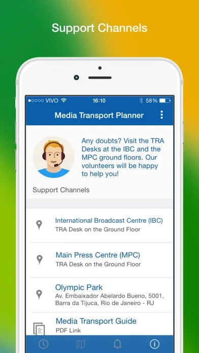 Capturas de pantalla de Media Transport Planner - TM