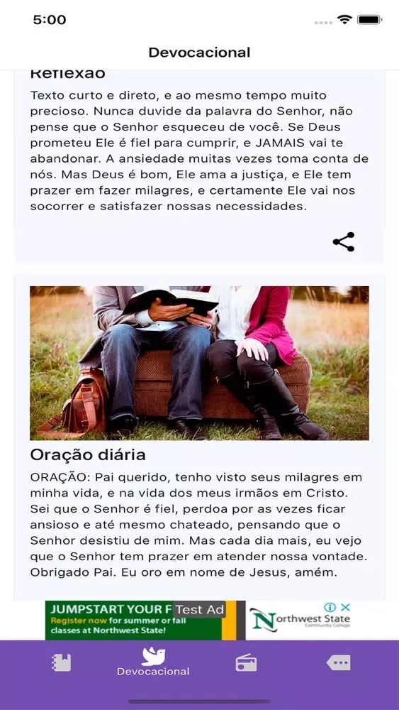 Скриншоты Bíblia Sagrada Almeida e Rádio