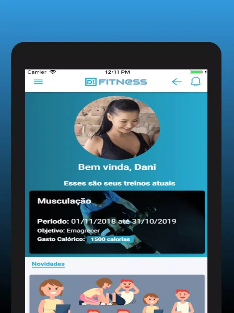 ByDiFitness iPad  Screenshots