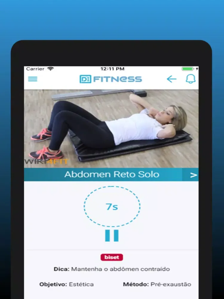 ByDiFitness iPad  Screenshots