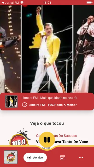 Capturas de pantalla de Limeira FM