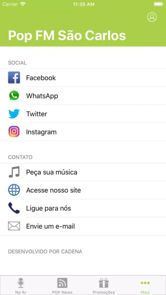 Pop FM São Carlos স্ক্রিনশট