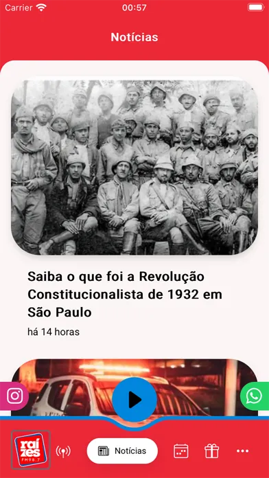 Скриншоты Raízes FM