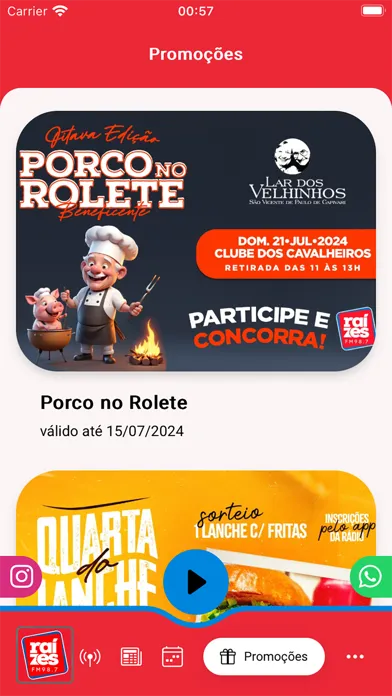 Скриншоты Raízes FM
