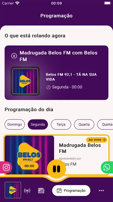 Capturas de pantalla de Belos FM 92,1