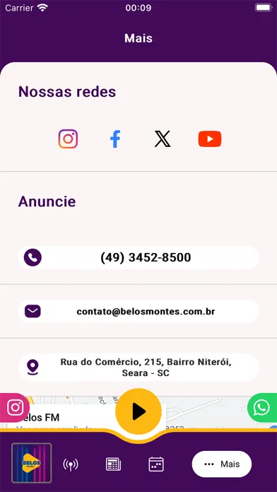 Capturas de pantalla de Belos FM 92,1