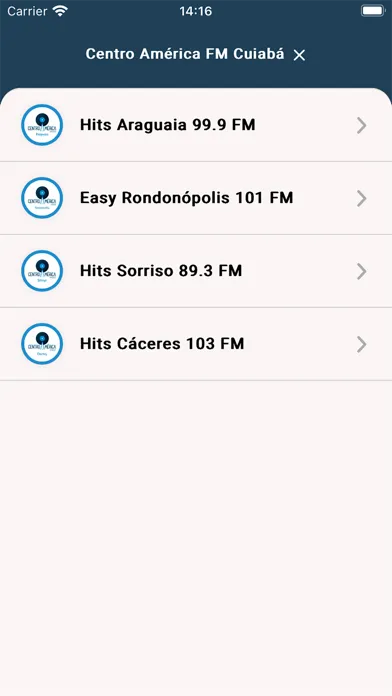 Centro América FM Screenshots