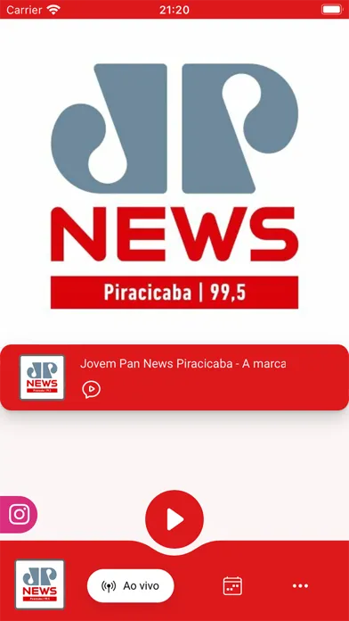 Скриншоты Jovem Pan News Piracicaba
