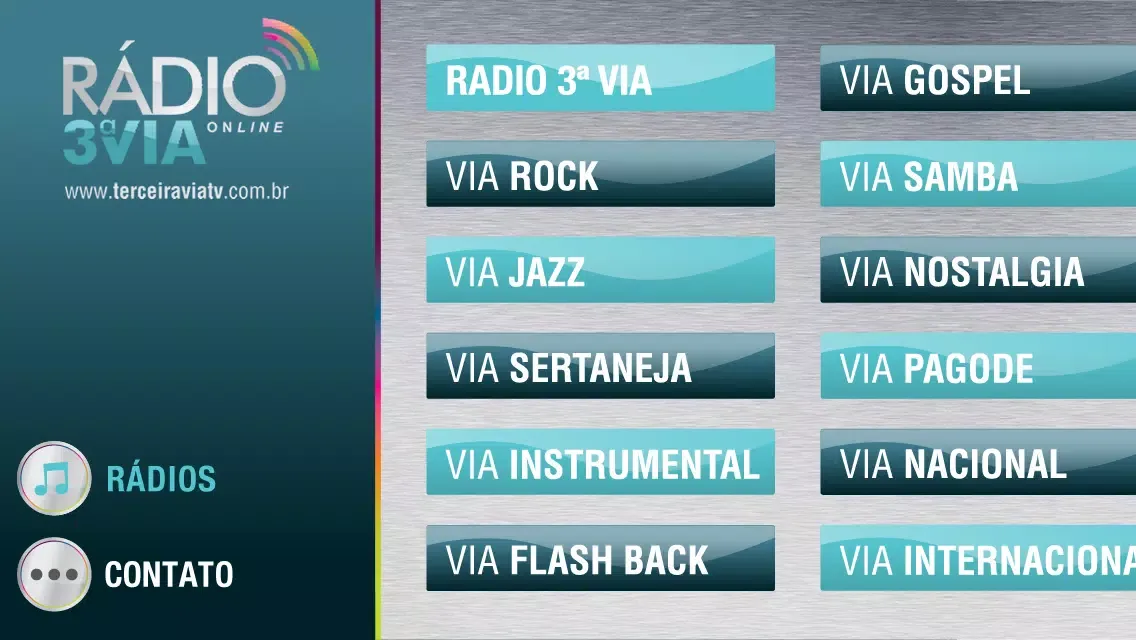 Terceira Via Rádio Ekran Görüntüleri