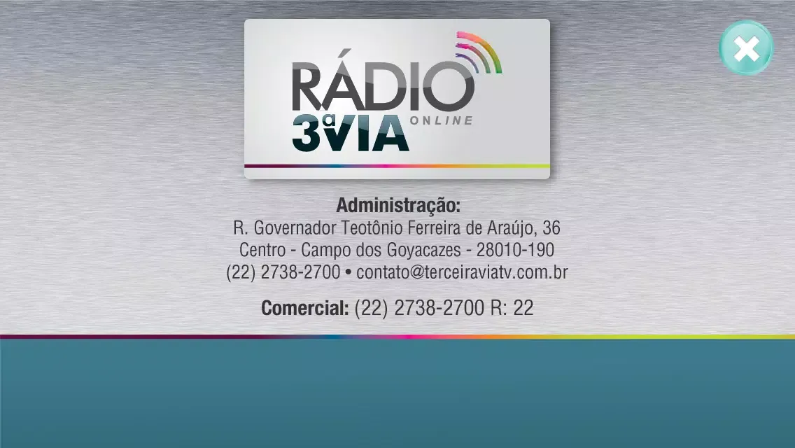 Terceira Via Rádio Ekran Görüntüleri