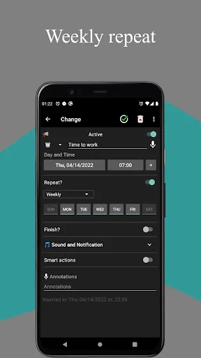 Alarm and pill reminder Screenshots