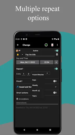 Alarm and pill reminder Screenshots