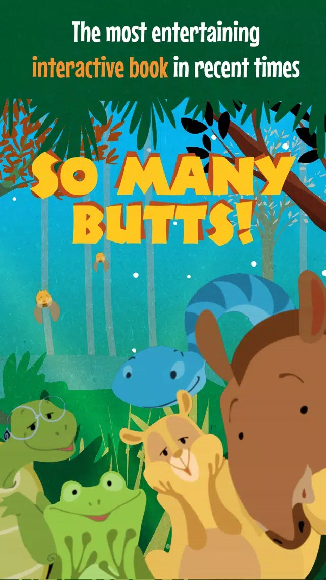 Ảnh chụp màn hình của So Many Butts! - interactive book for kids