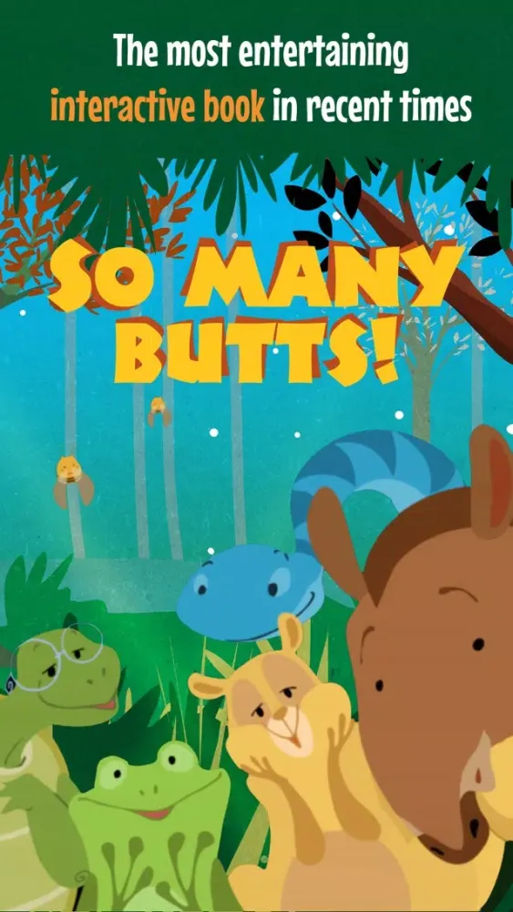 So Many Butts! - interactive book for kids Screenshots