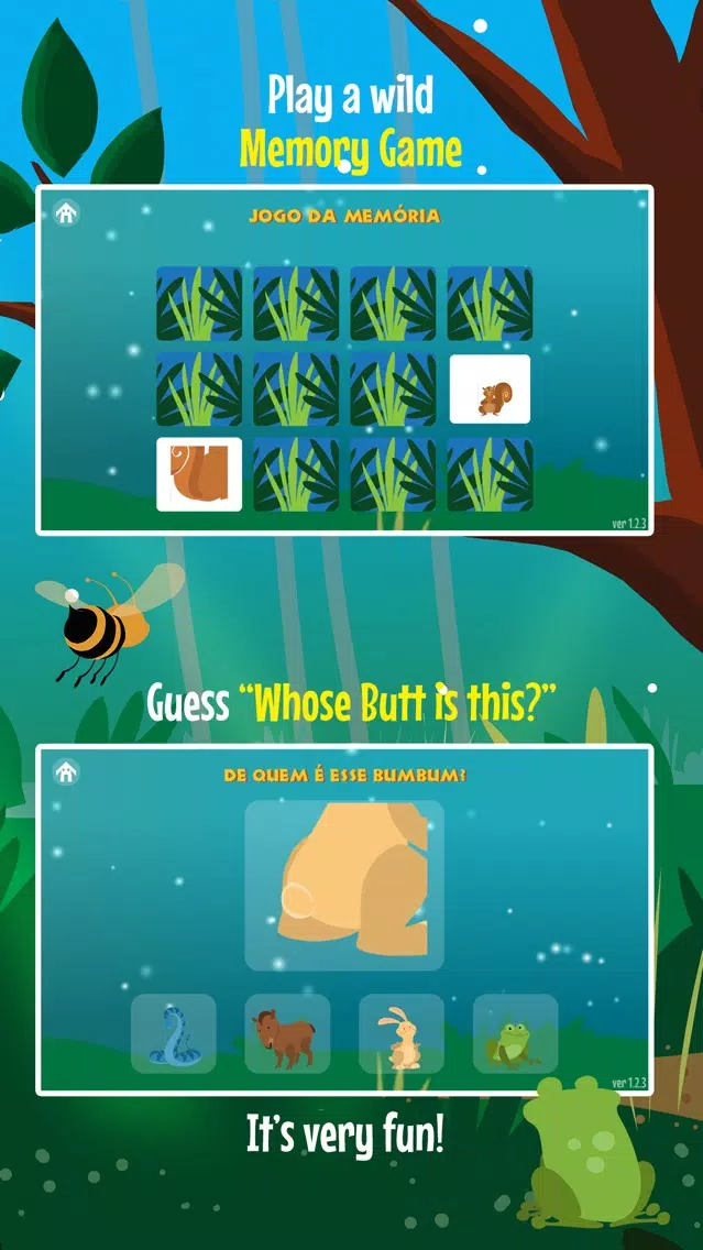 Ảnh chụp màn hình của So Many Butts! - interactive book for kids