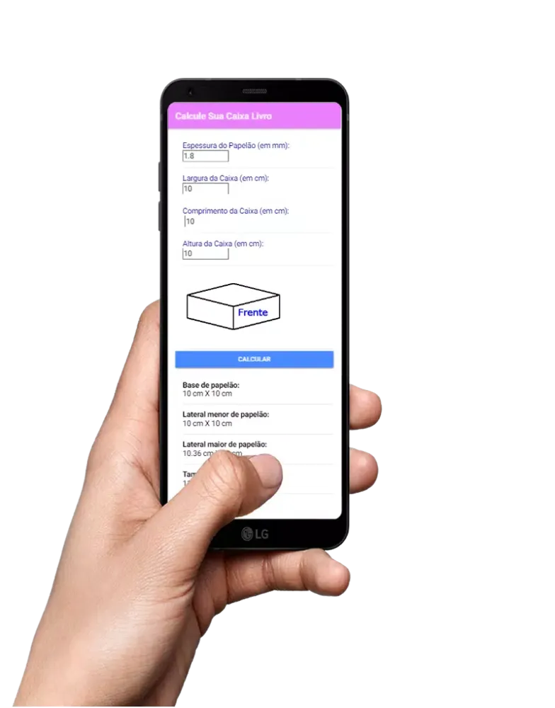 Book Box Calculator Screenshots