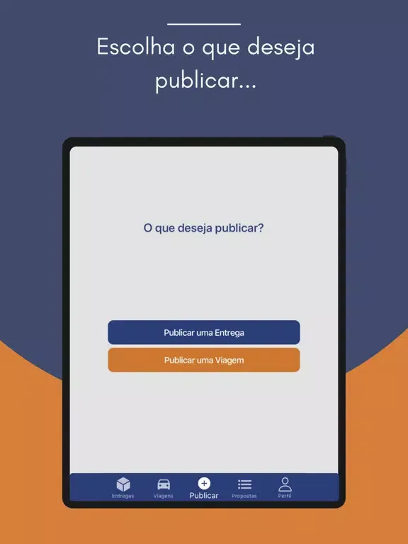 Capturas de tela do CanUdeliver iPad 
