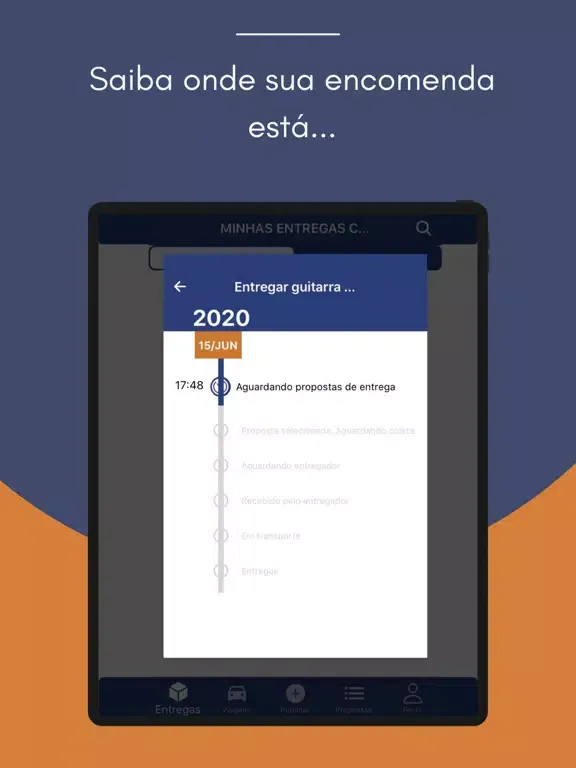 Capturas de tela do CanUdeliver iPad 