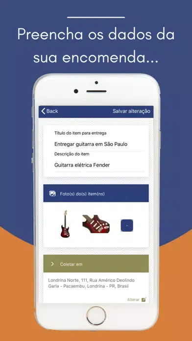 Capturas de tela do CanUdeliver