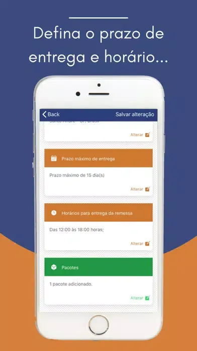 Capturas de tela do CanUdeliver