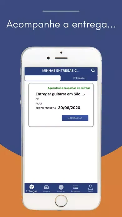 Capturas de tela do CanUdeliver