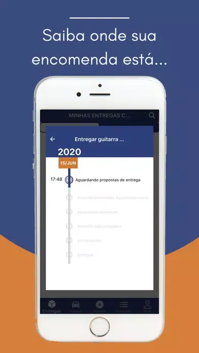 Capturas de tela do CanUdeliver