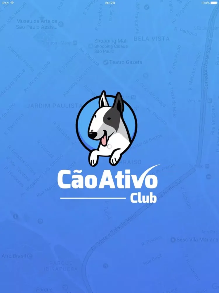 CãoAtivo Club - Dog Walker iPad 应用截图
