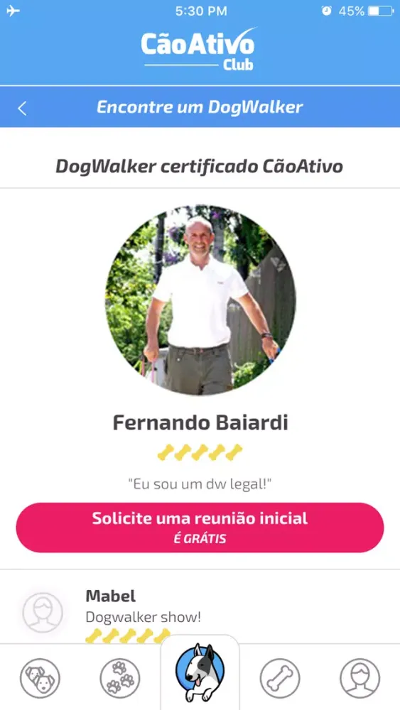 CãoAtivo Club - Dog Walker应用截图