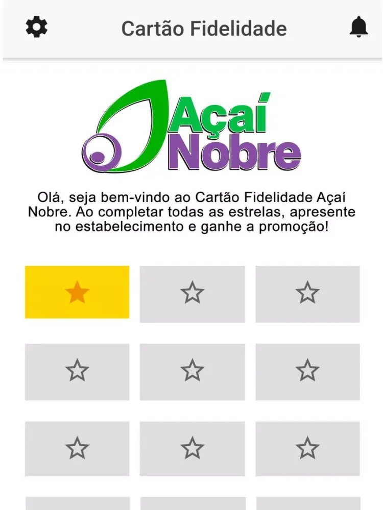 Screenshot di Açaí Nobre - Cartão Fidelidade iPad 