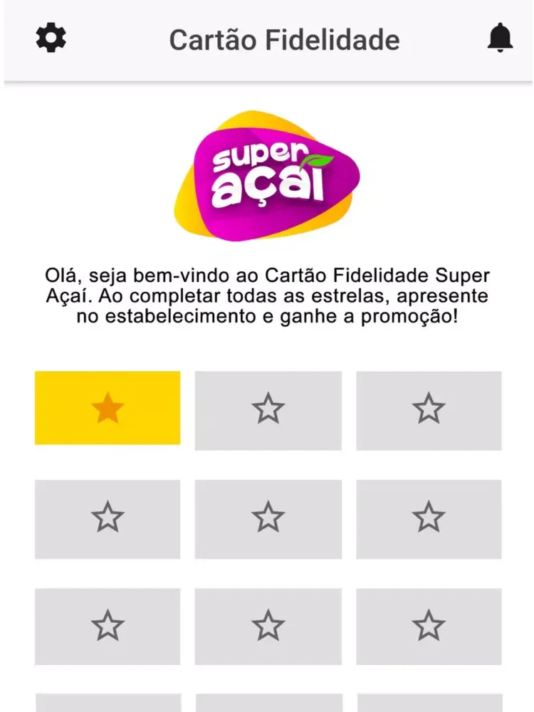 ภาพหน้าจอของ Super Açaí - Cartão Fidelidade iPad 