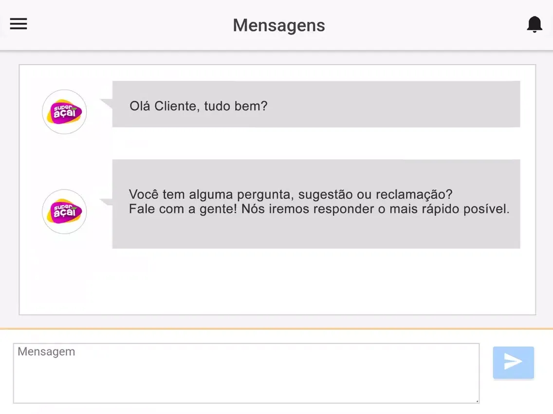 ภาพหน้าจอของ Super Açaí - Cartão Fidelidade iPad 