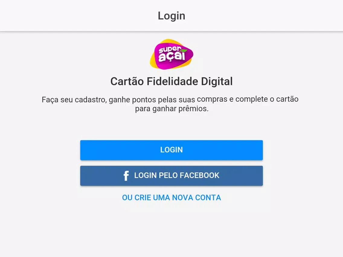 ภาพหน้าจอของ Super Açaí - Cartão Fidelidade iPad 