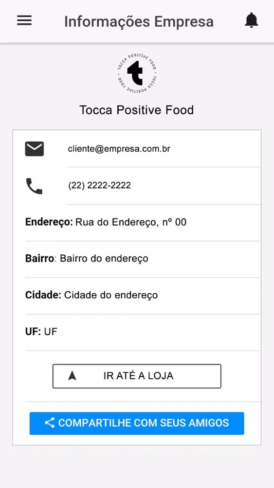 Tocca Positive Food Ekran Görüntüleri