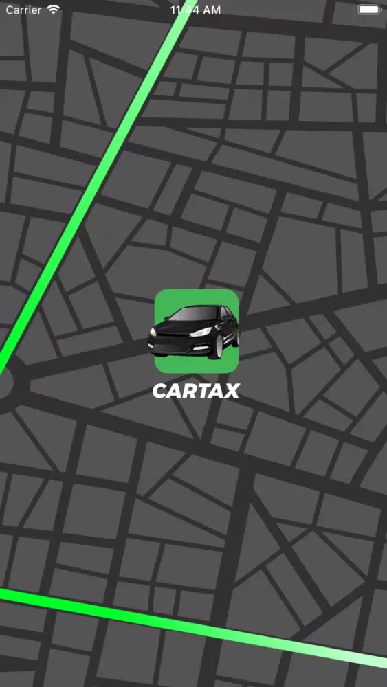 Ảnh chụp màn hình của Cartax Passageiro