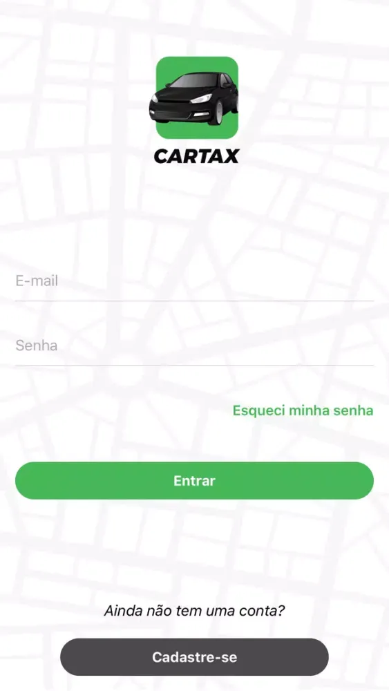Ảnh chụp màn hình của Cartax Passageiro