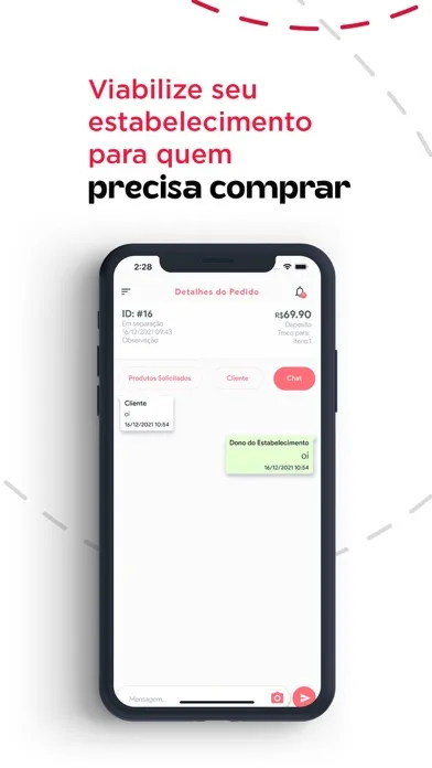 Captures d'écran de Modapp Estabelecimento