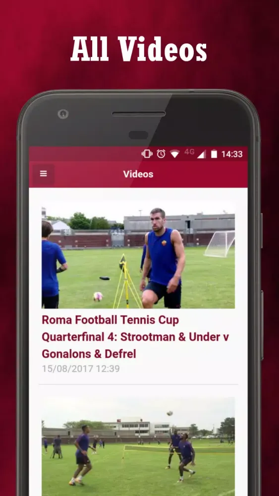 Roma Sport News Screenshots
