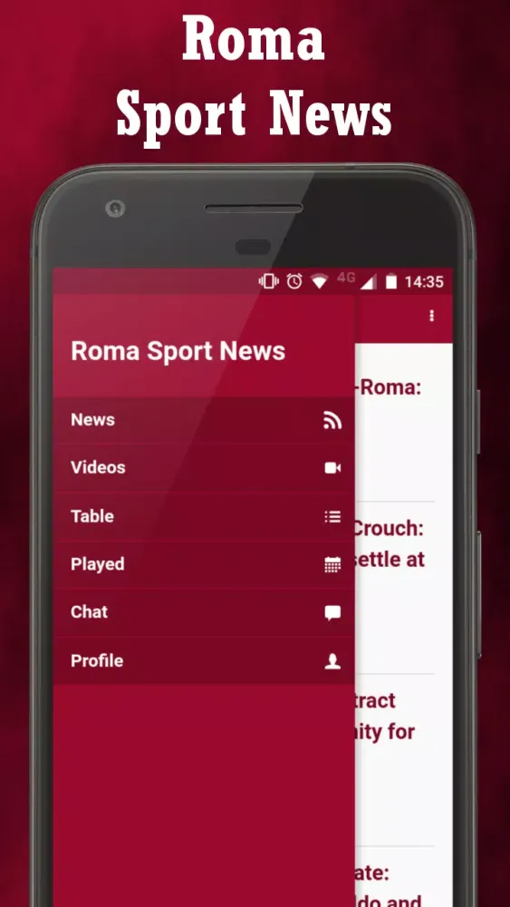 Roma Sport News Screenshots