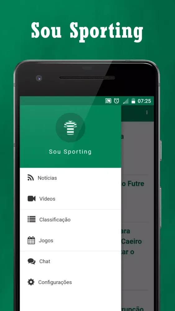 SouSporting - Notícias do Spor स्क्रीनशॉट