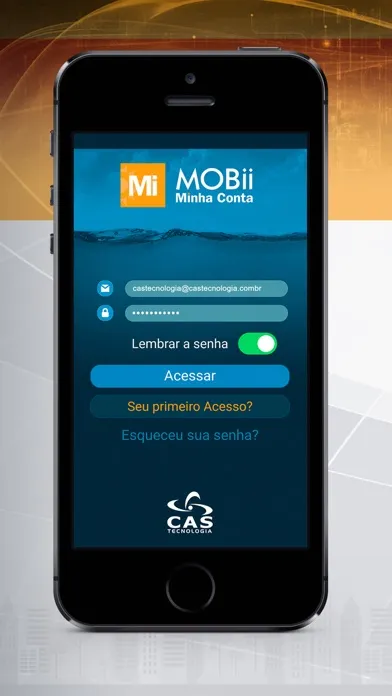 Tangkapan layar MOBii Minha Conta