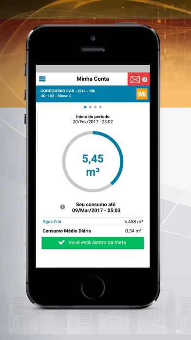 Tangkapan layar MOBii Minha Conta