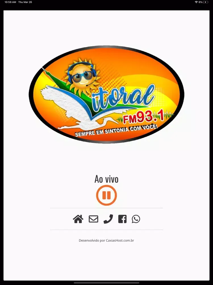 Litoral FM 93.1 iPad  স্ক্রিনশট