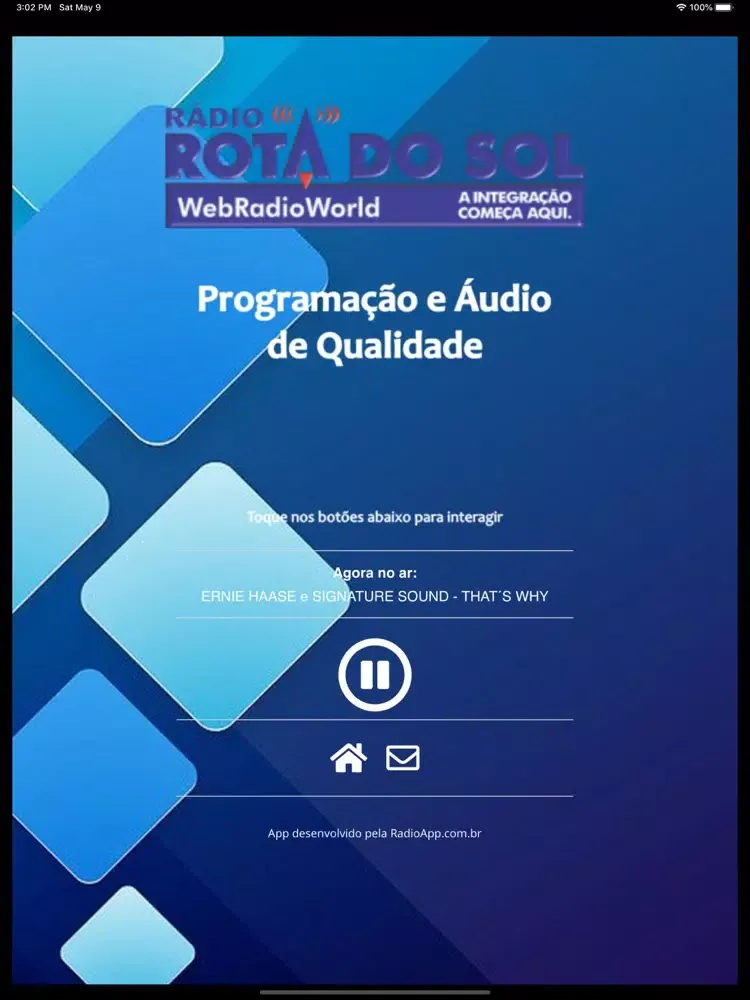 Rádio Rota do Sol - Web Rádio iPad  Ekran Görüntüleri