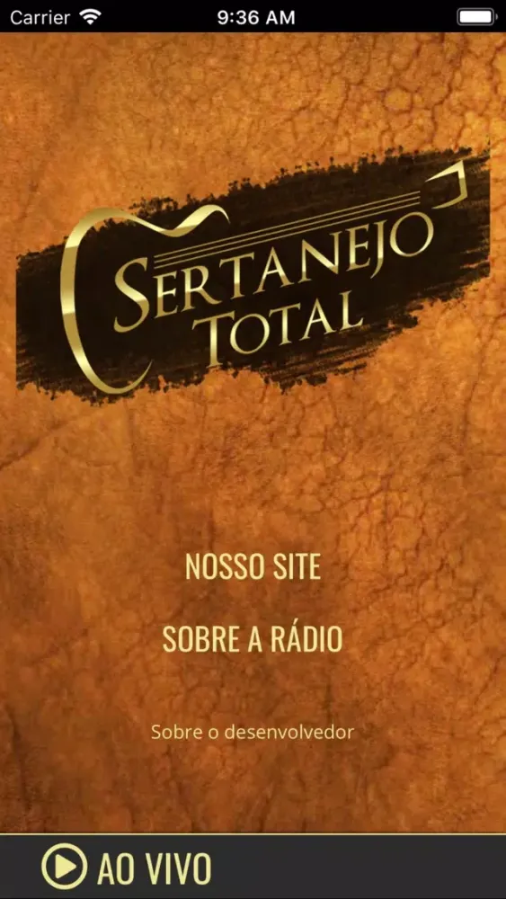 Rádio Sertanejo Total Brasil應用截圖